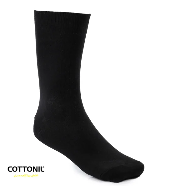 Men Plain Mid Calf Socks